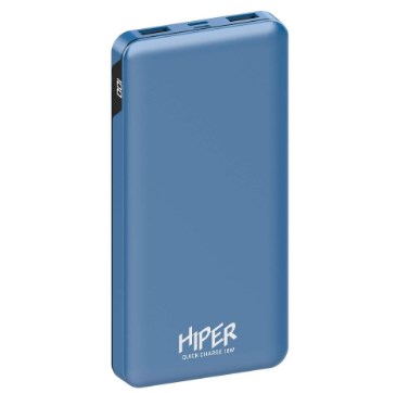 Внешний аккумулятор HIPER MFX 10000 Blue 10000 мAч голубой