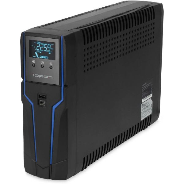 Источник бесперебойного питания Ippon Game Power Pro 1500 черный, 1500BA