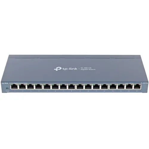 Коммутатор TP-LINK TL-SG116 16x10/100/1000 Мбит/сек, неуправляемый